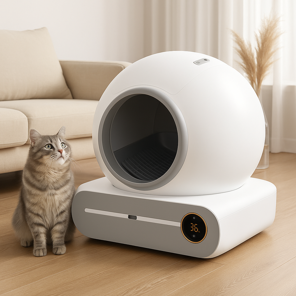 Catify™ Smart Self-Cleaning Litter Box (65L)