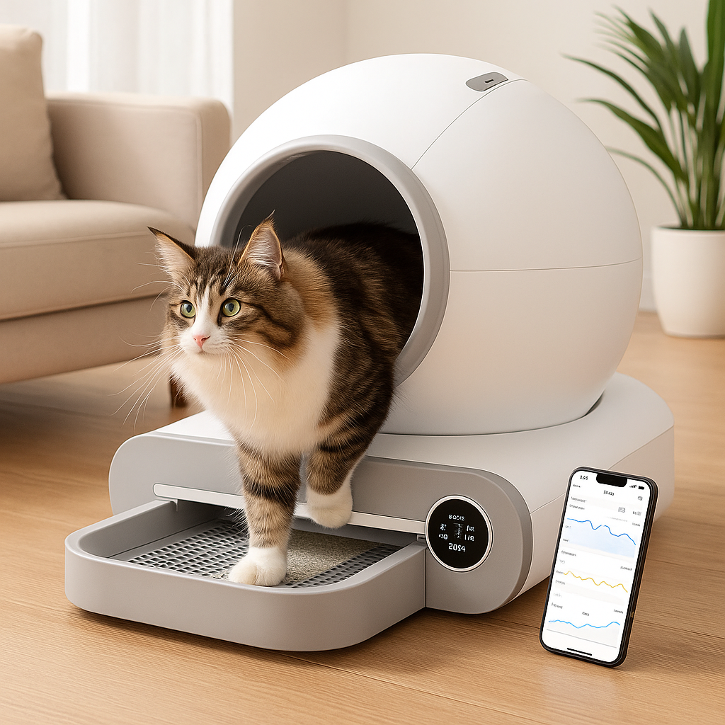 Catify™ Smart Self-Cleaning Litter Box (65L)