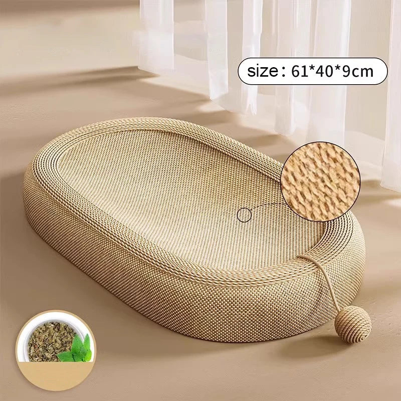 Catify™ Oval Scratching Bed + PlayBall